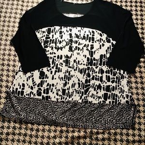 Black & White Tunic